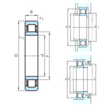 cylindrical bearing nomenclature PSL 412-201 PSL