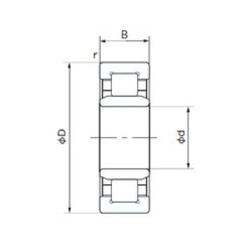 Cylindrical Roller Bearings Distributior NU316TSL NACHI