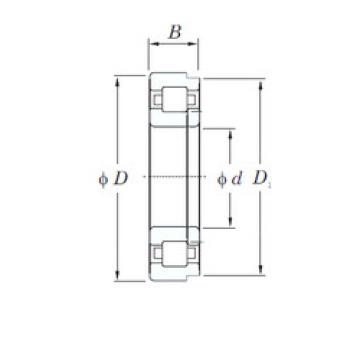 cylindrical bearing nomenclature NUP307R KOYO