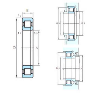 cylindrical bearing nomenclature NUP29/900 PSL