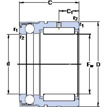 cylindrical bearing nomenclature NX 20 Z SKF