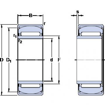 cylindrical bearing nomenclature PNA 30/52 SKF