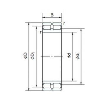 cylindrical bearing nomenclature RB4852 NACHI