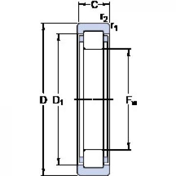 cylindrical bearing nomenclature RNU 1014 ECP SKF