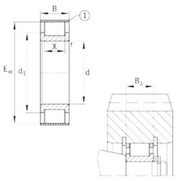 cylindrical bearing nomenclature RSL182204-A INA