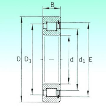 cylindrical bearing nomenclature SL181844 NBS