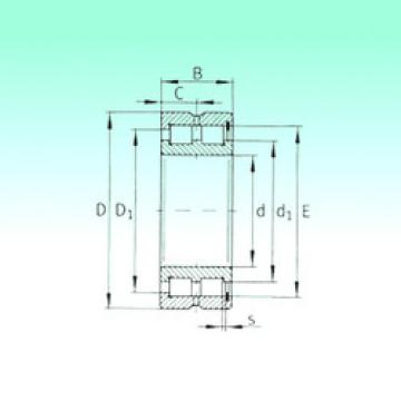 cylindrical bearing nomenclature SL185008 NBS