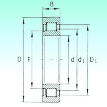 cylindrical bearing nomenclature SL192312 NBS