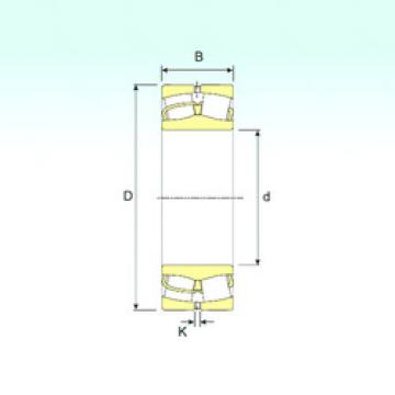 spherical roller bearing axial load 239/710 ISB