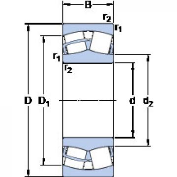 Spherical Roller Bearings 21306 CC SKF