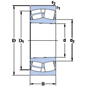 Spherical Roller Bearings 21307 CCK SKF