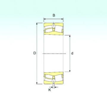 spherical roller bearing axial load 239/950 K ISB