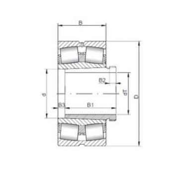 spherical roller bearing axial load 239/710 KCW33+AH39/710 CX