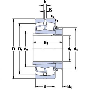 Spherical Roller Bearings 23224 CCK/W33 + H 2324 SKF