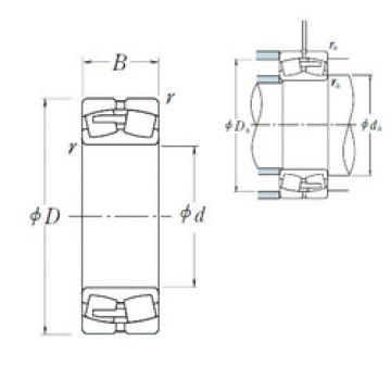 spherical roller bearing axial load 239/710CAE4 NSK