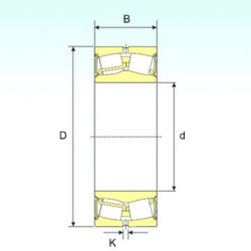 Spherical Roller Bearings 22207-2RS ISB