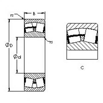 Spherical Roller Bearings 22209C AST