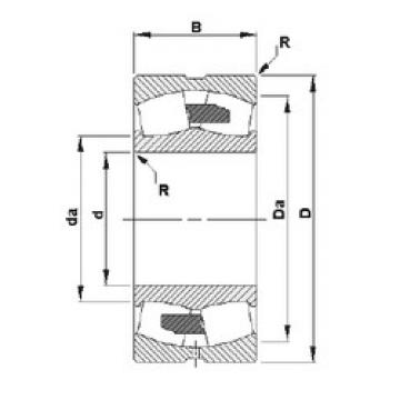 spherical roller bearing axial load 239/850YMB Timken