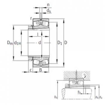 Spherical Roller Bearings 23056-B-K-MB FAG