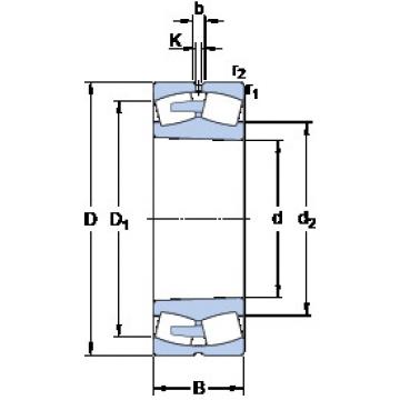 Spherical Roller Bearings 230/630 CAK/W33 SKF