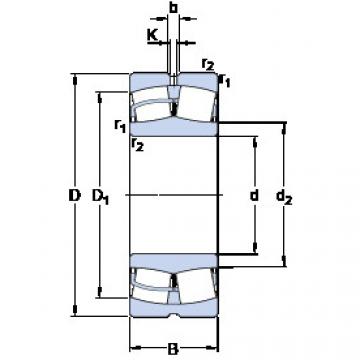 Spherical Roller Bearings 22326 CCJA/W33VA405 SKF