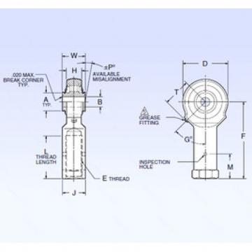 spherical roller bearing axial load ARR4FFN NMB