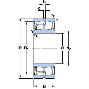 spherical roller bearing axial load BS2-2213-2RS/VT143 SKF