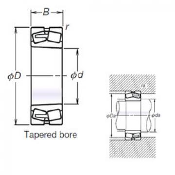 spherical roller bearing axial load TL22244CAKE4 NSK