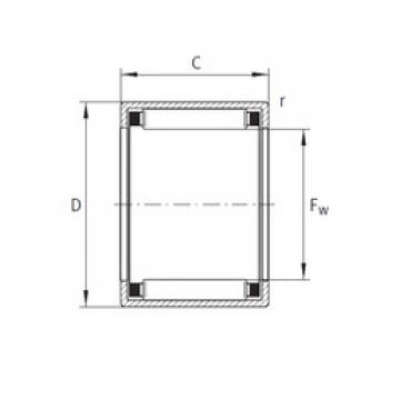 needle roller thrust bearing catalog HK4516 INA