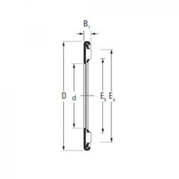 needle roller thrust bearing catalog AX 4,5 120 155 Timken