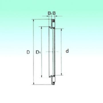 needle roller thrust bearing catalog AXW 20 NBS