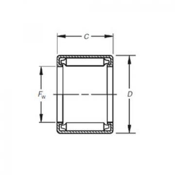 needle roller thrust bearing catalog B-107 Timken