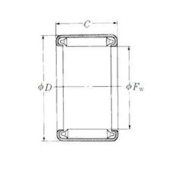 needle roller thrust bearing catalog B-57 NSK