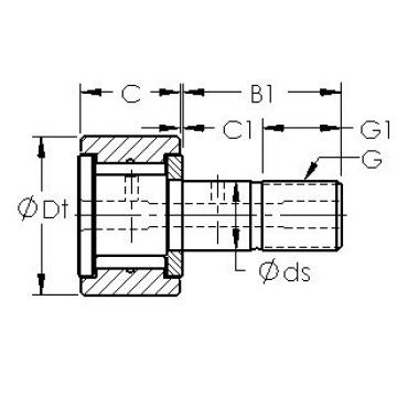 needle roller thrust bearing catalog CF10-1 AST