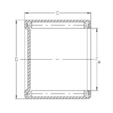 needle roller thrust bearing catalog CS59 INA