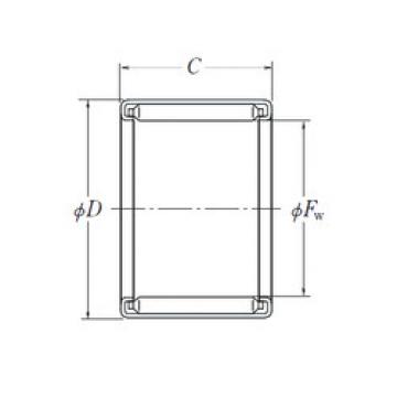 needle roller thrust bearing catalog F-1512 NSK