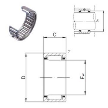 needle roller bearing sleeve NK6/12 JNS