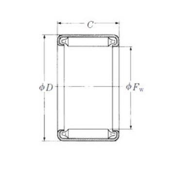 needle roller thrust bearing catalog F-68 NSK