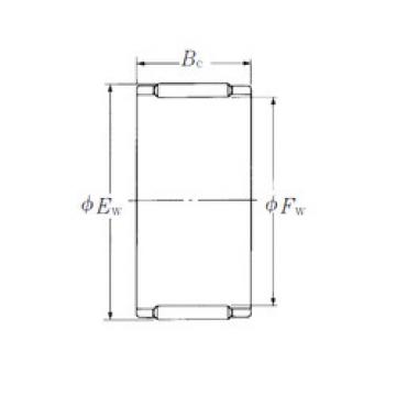 needle roller thrust bearing catalog FBN-101310 NSK