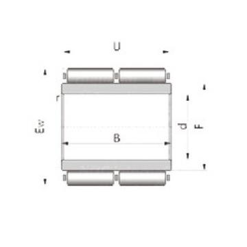 needle roller thrust bearing catalog F-95915 INA