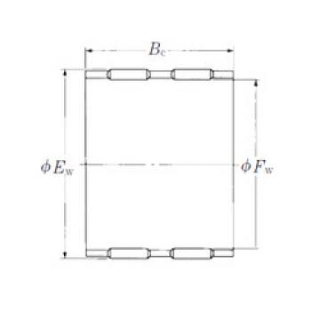 needle roller thrust bearing catalog FBN-242825W NSK