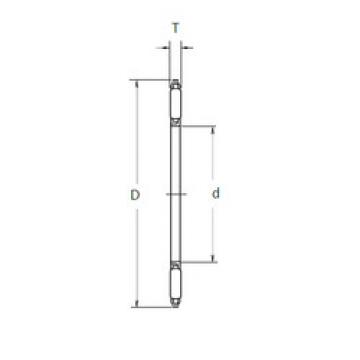 needle roller thrust bearing catalog FNTA-2542 NSK