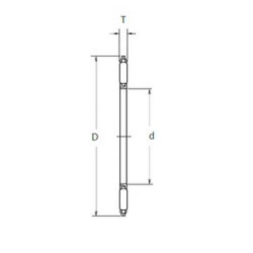 needle roller thrust bearing catalog FNTA-3552 NSK