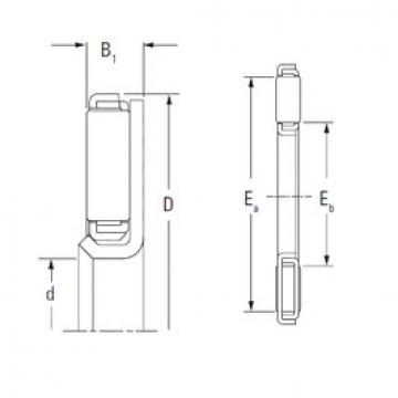 needle roller thrust bearing catalog FNTF-1835 KOYO