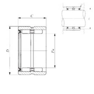 needle roller thrust bearing catalog GBR 202820 U IKO