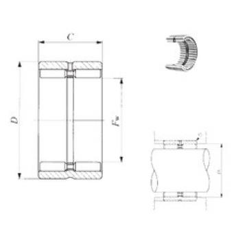 needle roller thrust bearing catalog GBR 243320 IKO