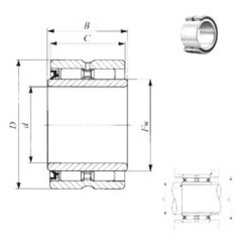 needle roller thrust bearing catalog GBRI 203320 U IKO