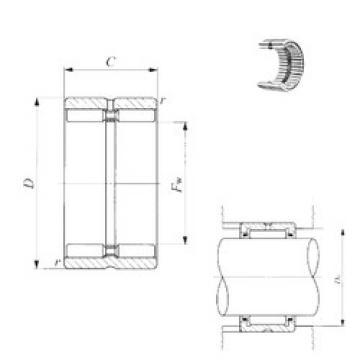 needle roller thrust bearing catalog GTR 223425 IKO