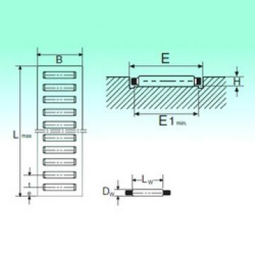 needle roller thrust bearing catalog GLP 5023 NBS