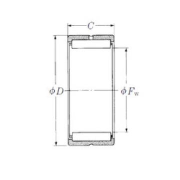 needle roller thrust bearing catalog HJ-9612048 NSK